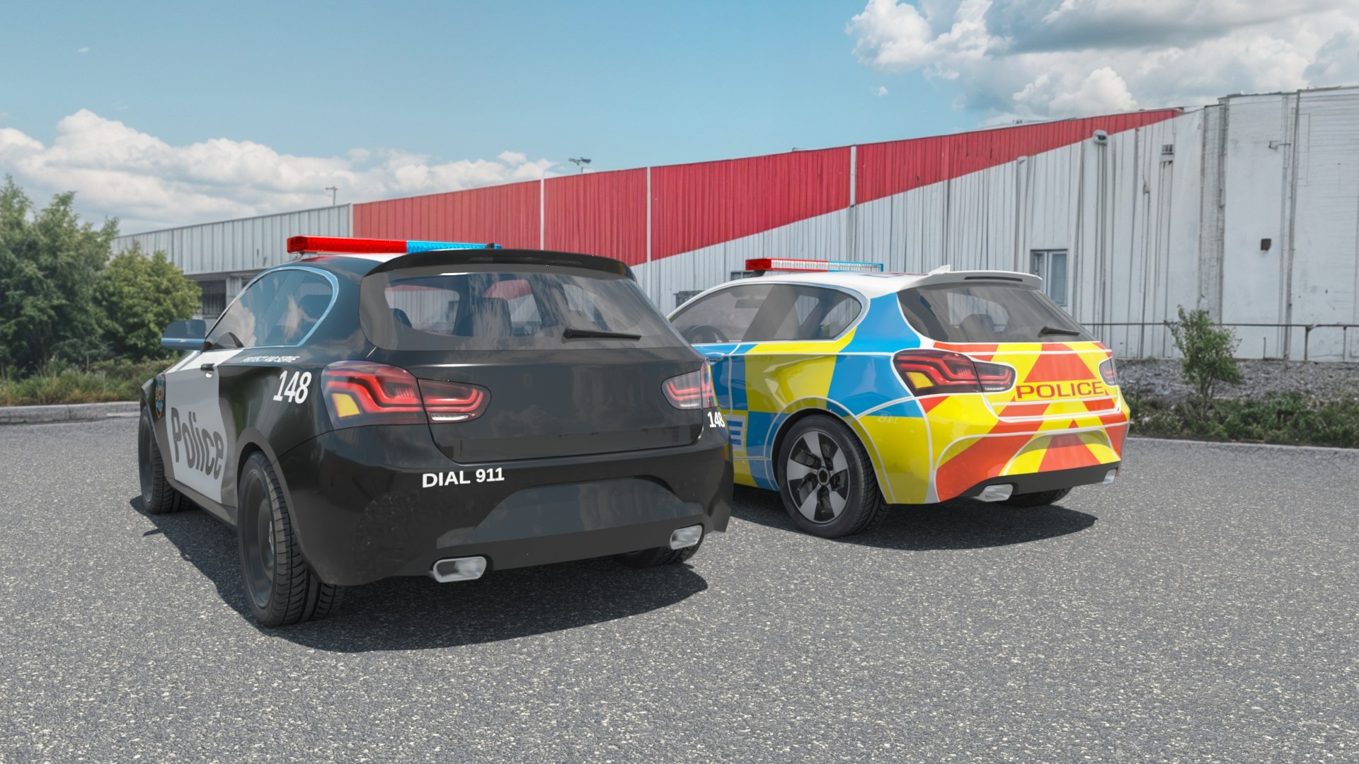 3D Generic Police Hatchback v4 https://p.turbosquid.com/ts-thumb/E6/9SdoOV/AR/policehatches_n0003/jpg/1765234226/1920x1080/fit_q87/a6accf4e9ccf34e2a8c1f024ba4fcf40427d3fbc/policehatches_n0003.jpg