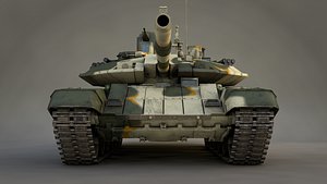 main battle tank t-90 3D model