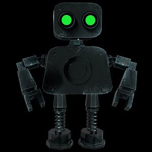 Iron Robot Character