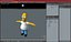 Cartoon Character Homer Simpson T-Pose