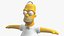 Cartoon Character Homer Simpson T-Pose