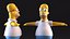 Cartoon Character Homer Simpson T-Pose