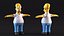 Cartoon Character Homer Simpson T-Pose