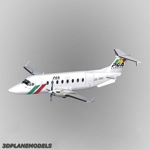 3d beechcraft 1900d pga