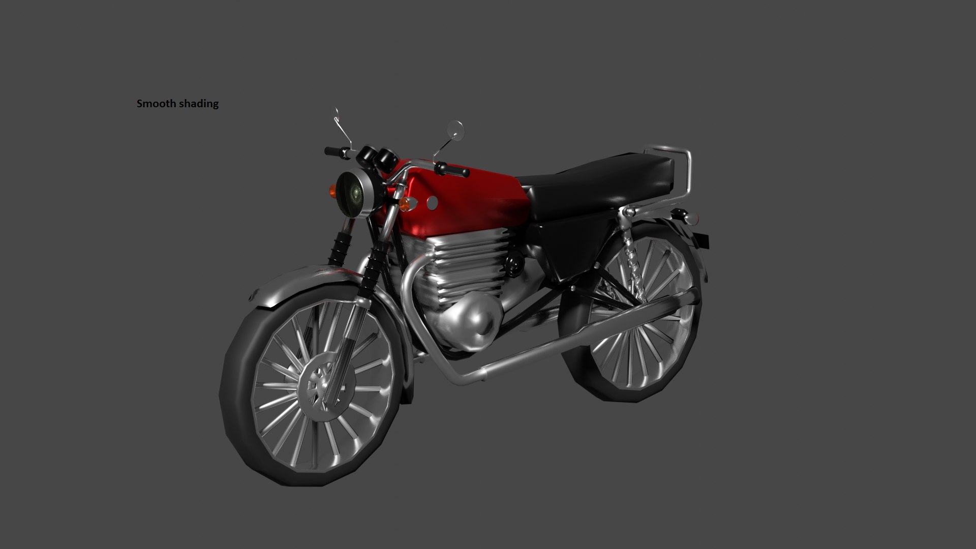 Free Simple Motorcycle 3D - TurboSquid 1522949