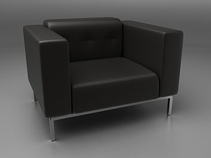 leather sofa obj