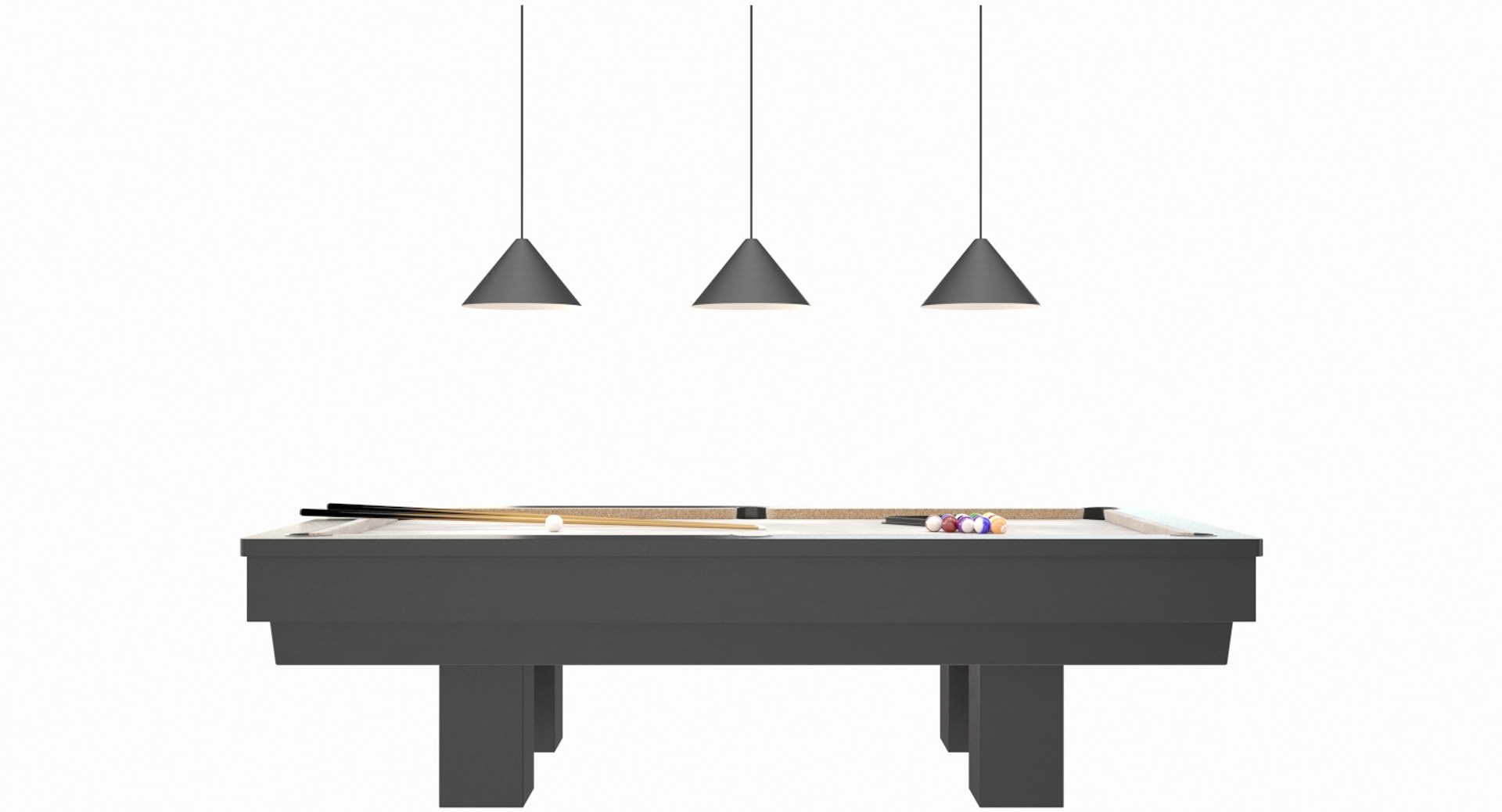 3D Luxury Pool Table Model - TurboSquid 1179935
