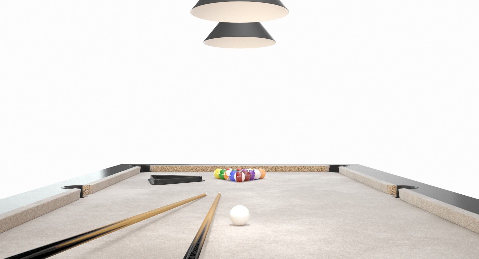 3D Luxury Pool Table Model - TurboSquid 1179935