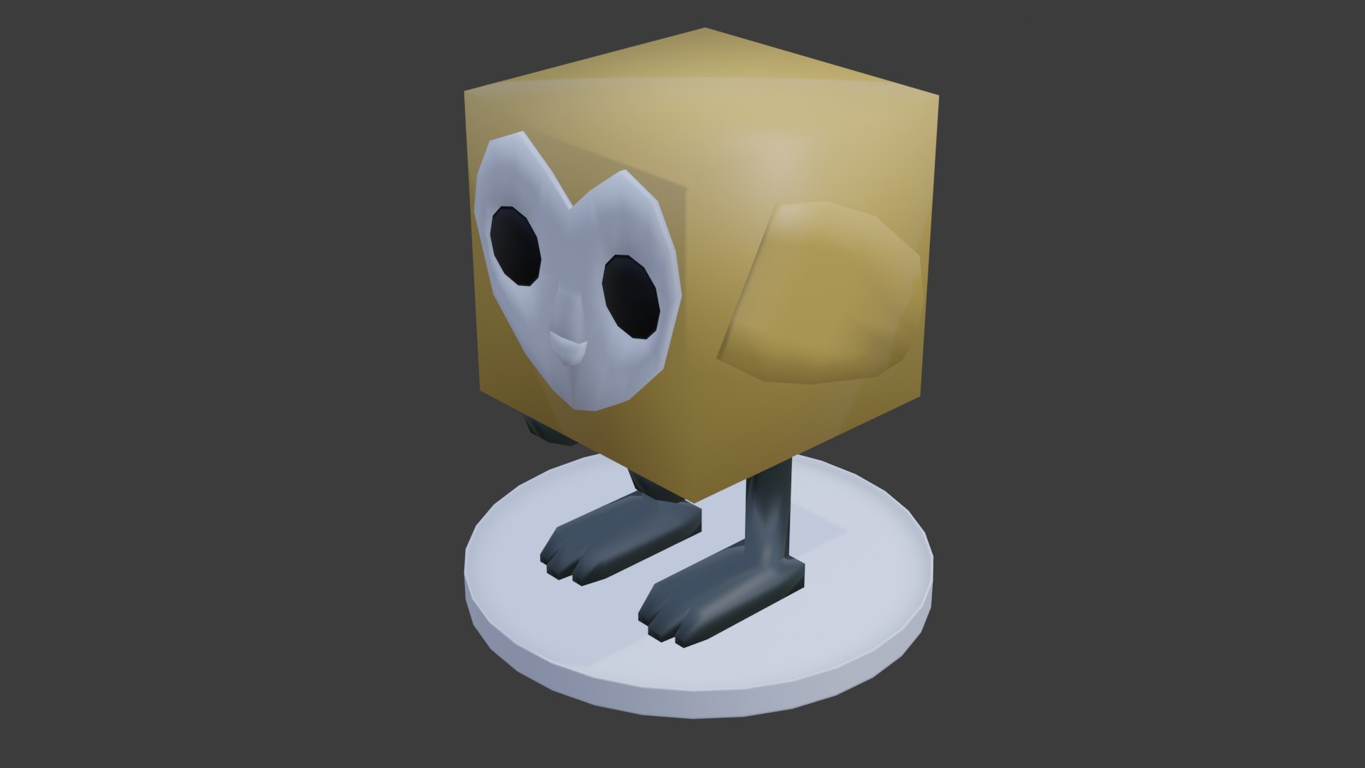 Simple Owl 3D Model - TurboSquid 2339618