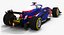 Kolekcja samochodów wyścigowych F2 Formula 2 Season 2019
