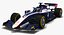 Kolekcja samochodów wyścigowych F2 Formula 2 Season 2019