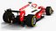 Kolekcja samochodów wyścigowych F2 Formula 2 Season 2019