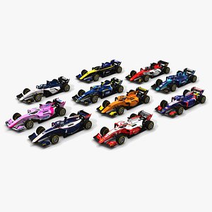 Formula 2 Season 2019 F2 Race Car Collection
