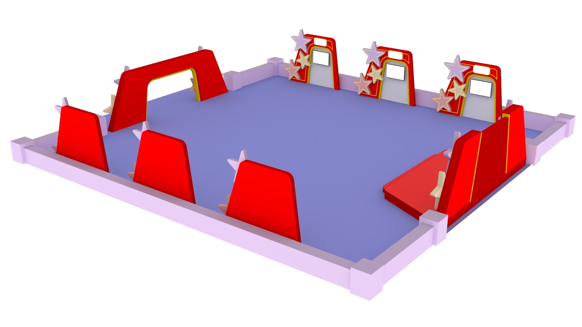 Layout Event Gate 3D - TurboSquid 1576183