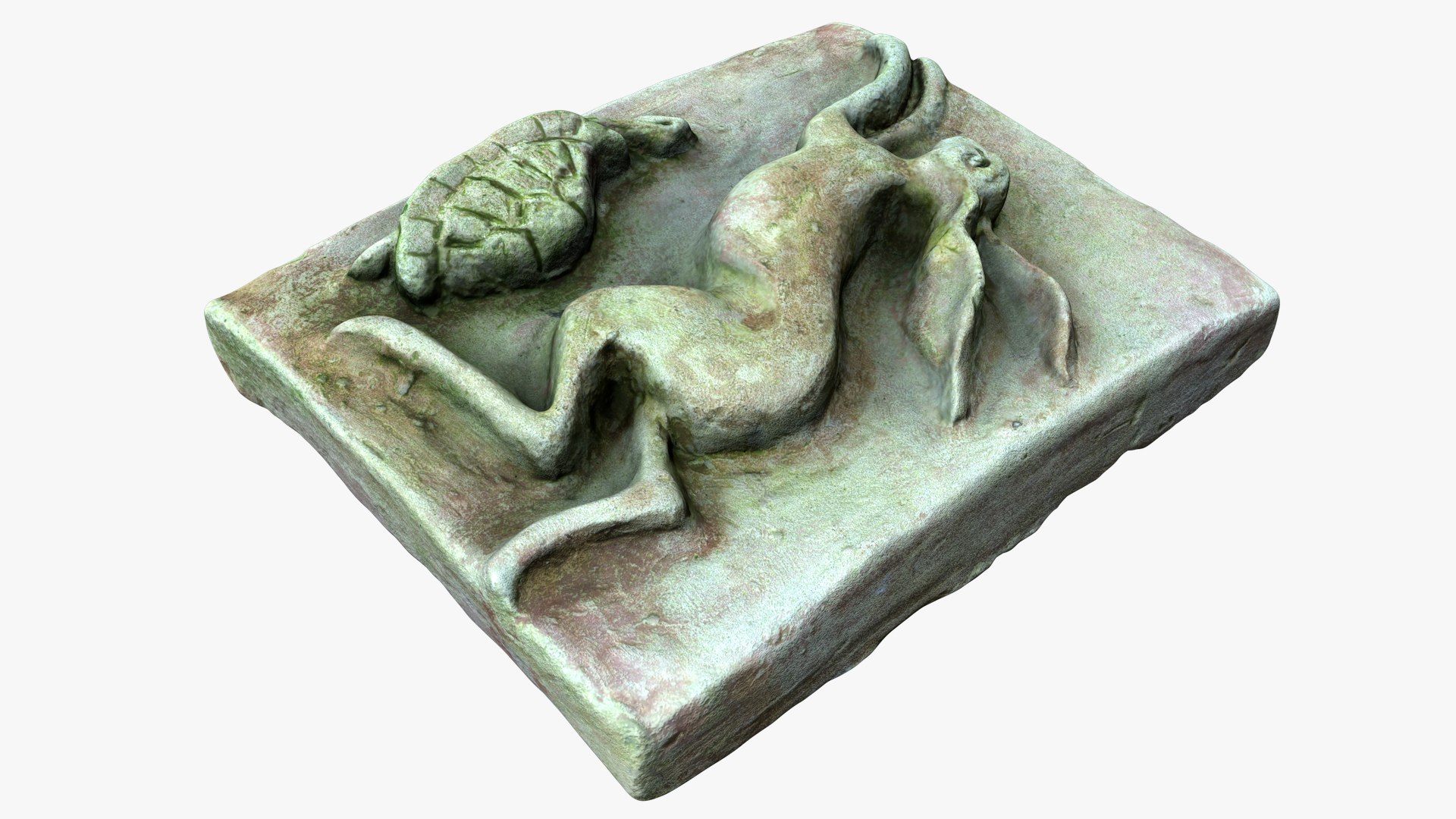 3D Model Hare Relief Rabbit - TurboSquid 1437664