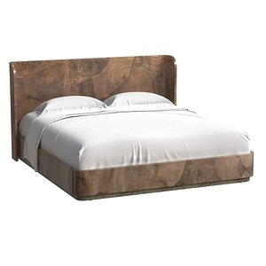 Arhaus Polanco Bed 3D model