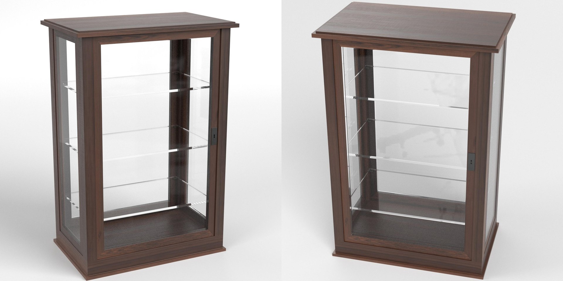 Wooden Display 3D TurboSquid 2120705