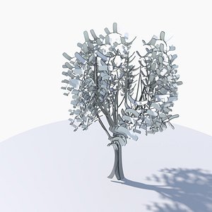 3D Cartoon tree S2Av4