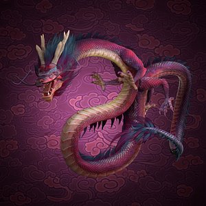 3D Dragon Chinesedragon model