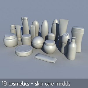 Cosmetics and skin care products - 19 models