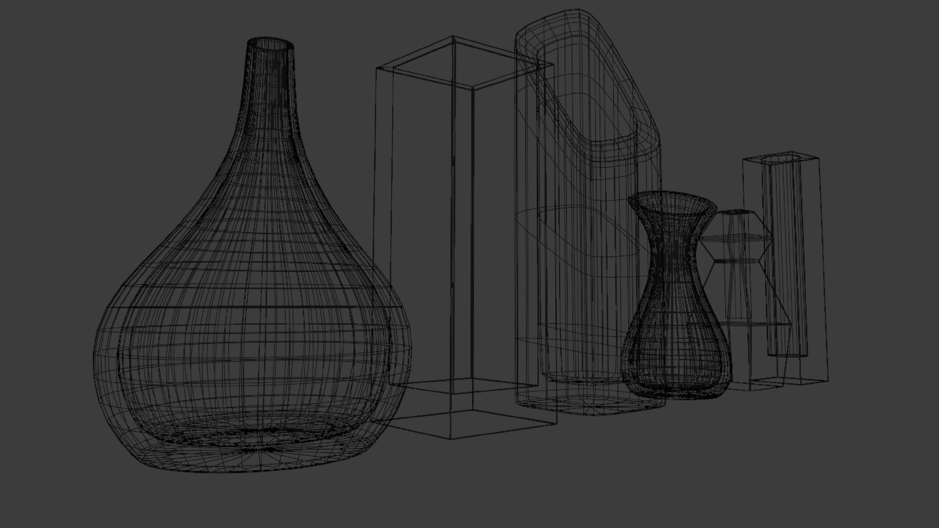 Set of Vases model - TurboSquid 1736809