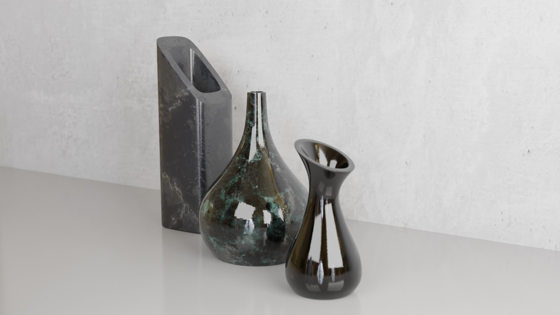 Set of Vases model - TurboSquid 1736809