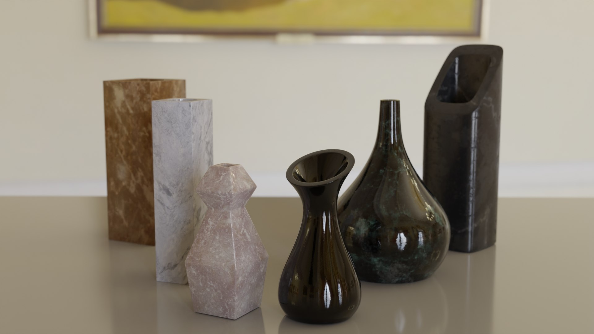 Set of Vases model - TurboSquid 1736809