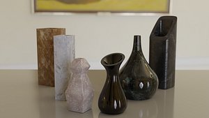 Set of Vases model