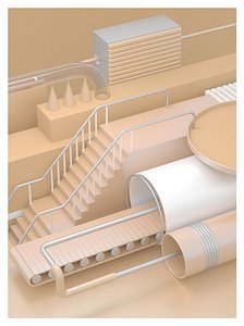 Processing plant Pop color