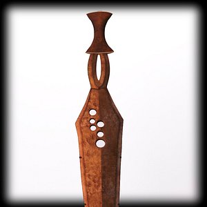 antique african sword max