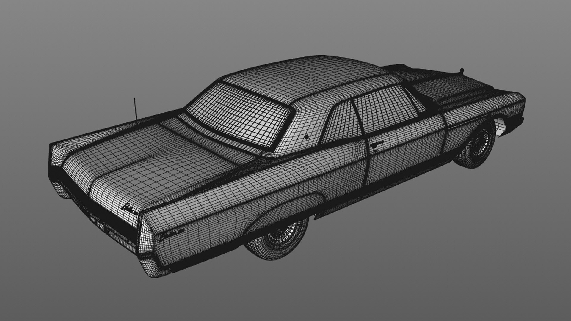 Buick Electra 225 Sport Coupe 3D Model - TurboSquid 2310783
