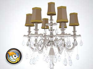 3ds max table lamp