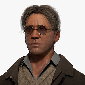 Game Ready Vintage Man Character
