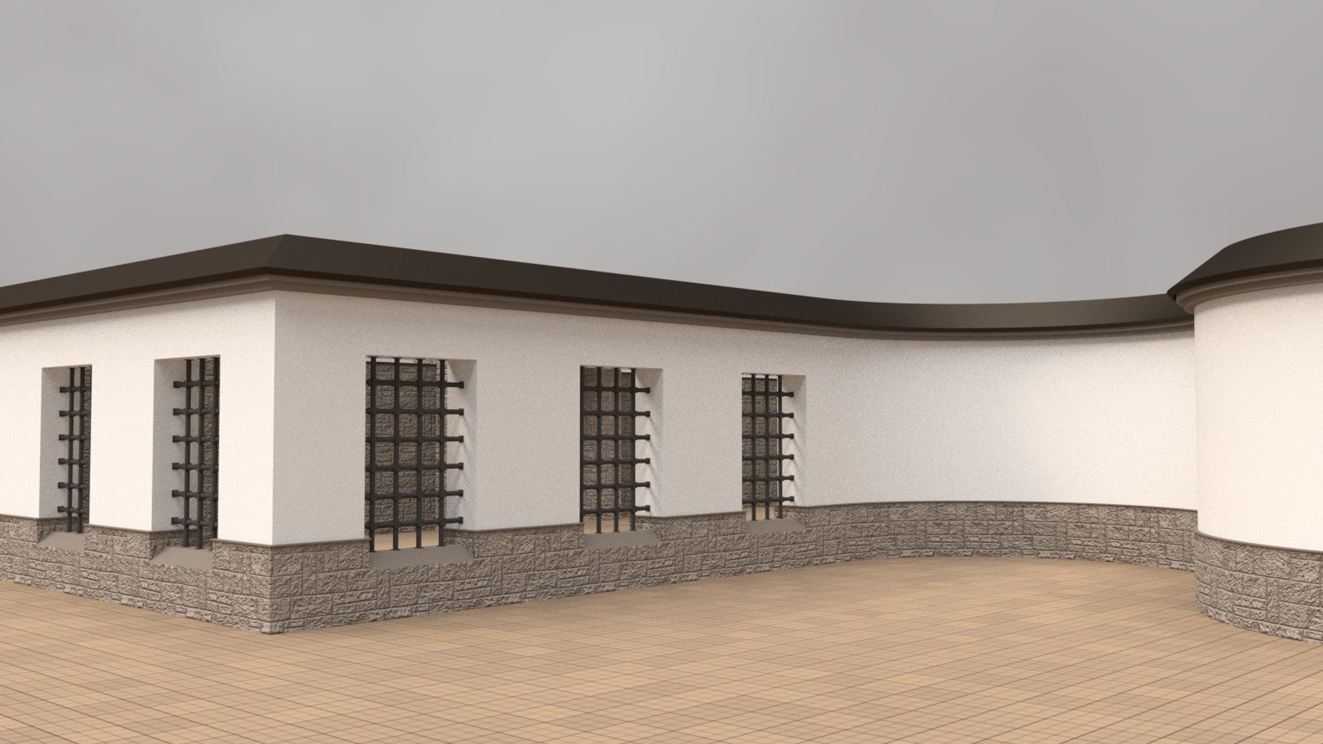 3d Modular Walls Gates