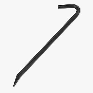 3d crowbar bar model