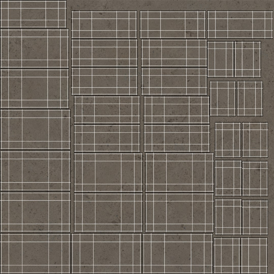 3D Concrete Blocks Stack - TurboSquid 2141238