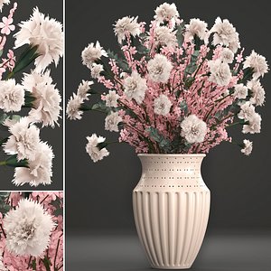 3D decorative bouquet flowers
