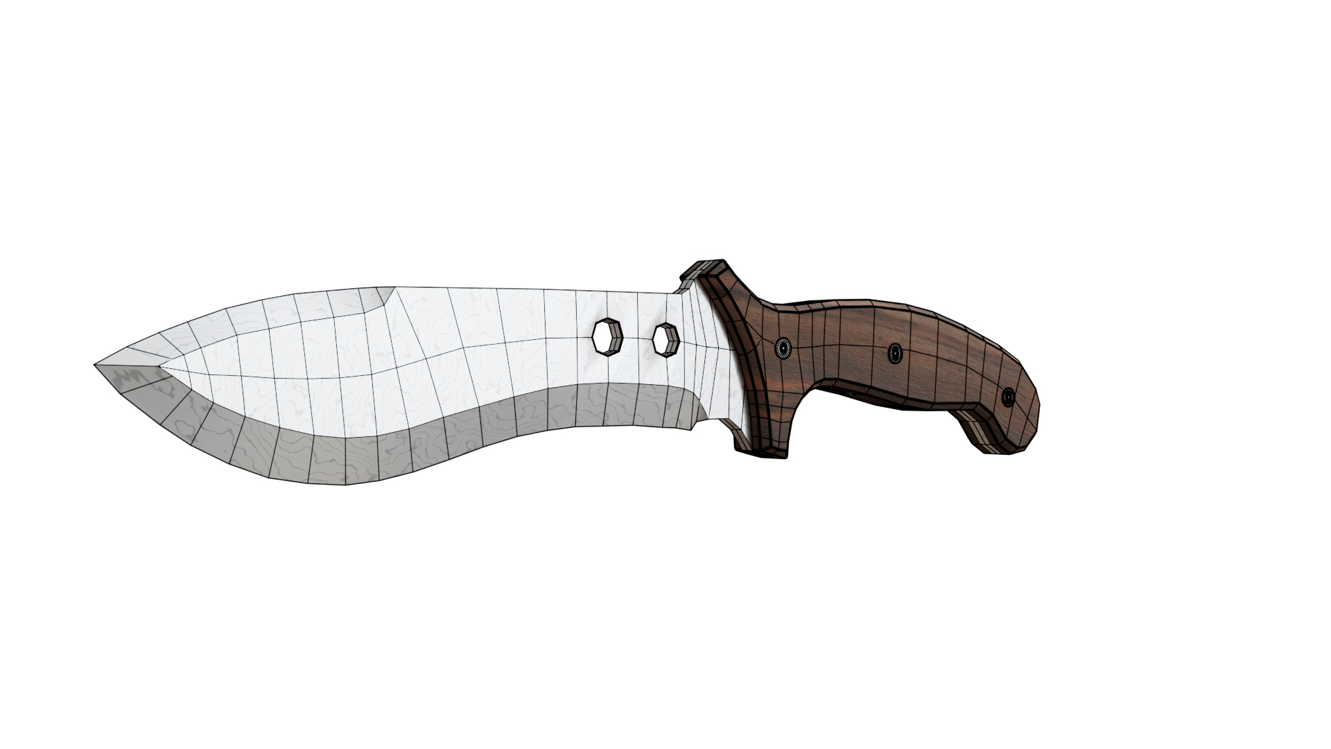 Knife 3D model TurboSquid 1691688