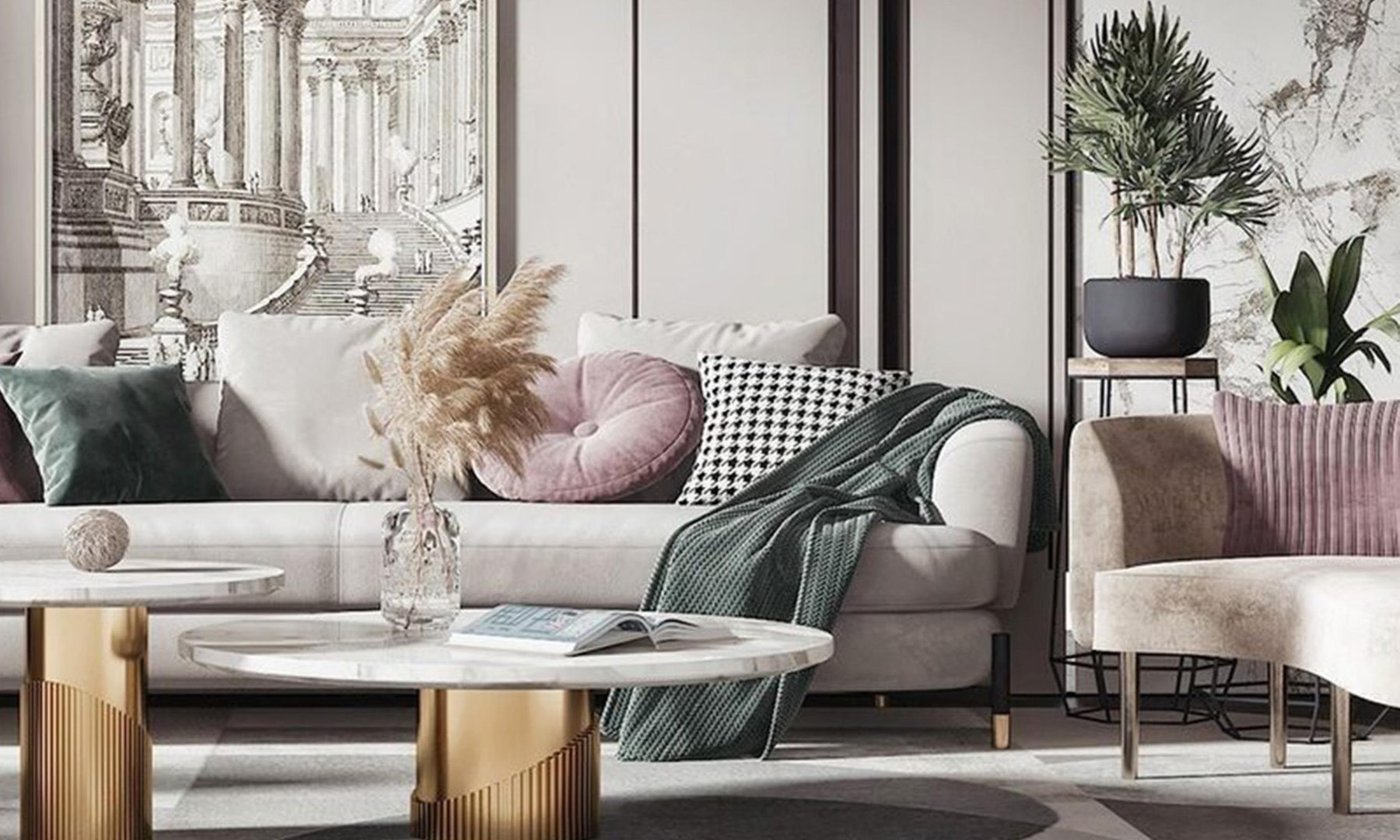 Modern room living model - TurboSquid 2121263