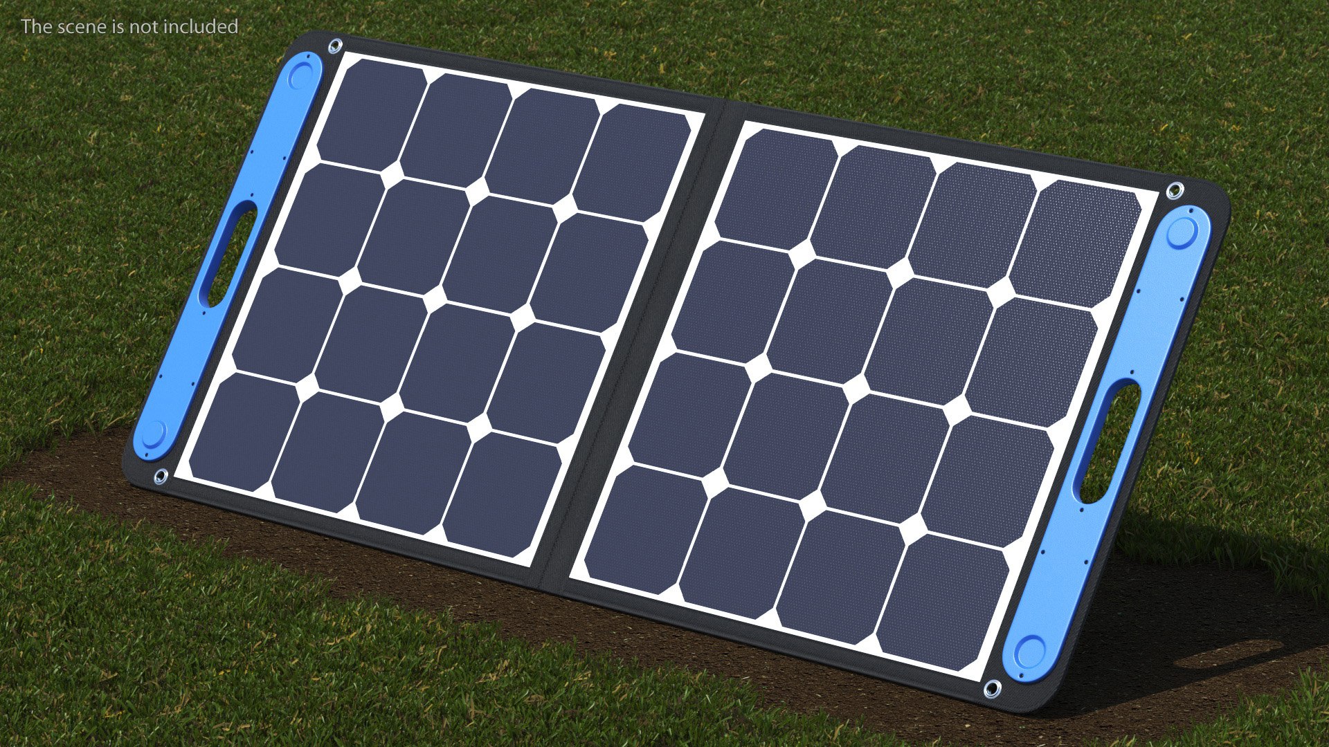 Foldable Portable Solar Panel Model - TurboSquid 1995210