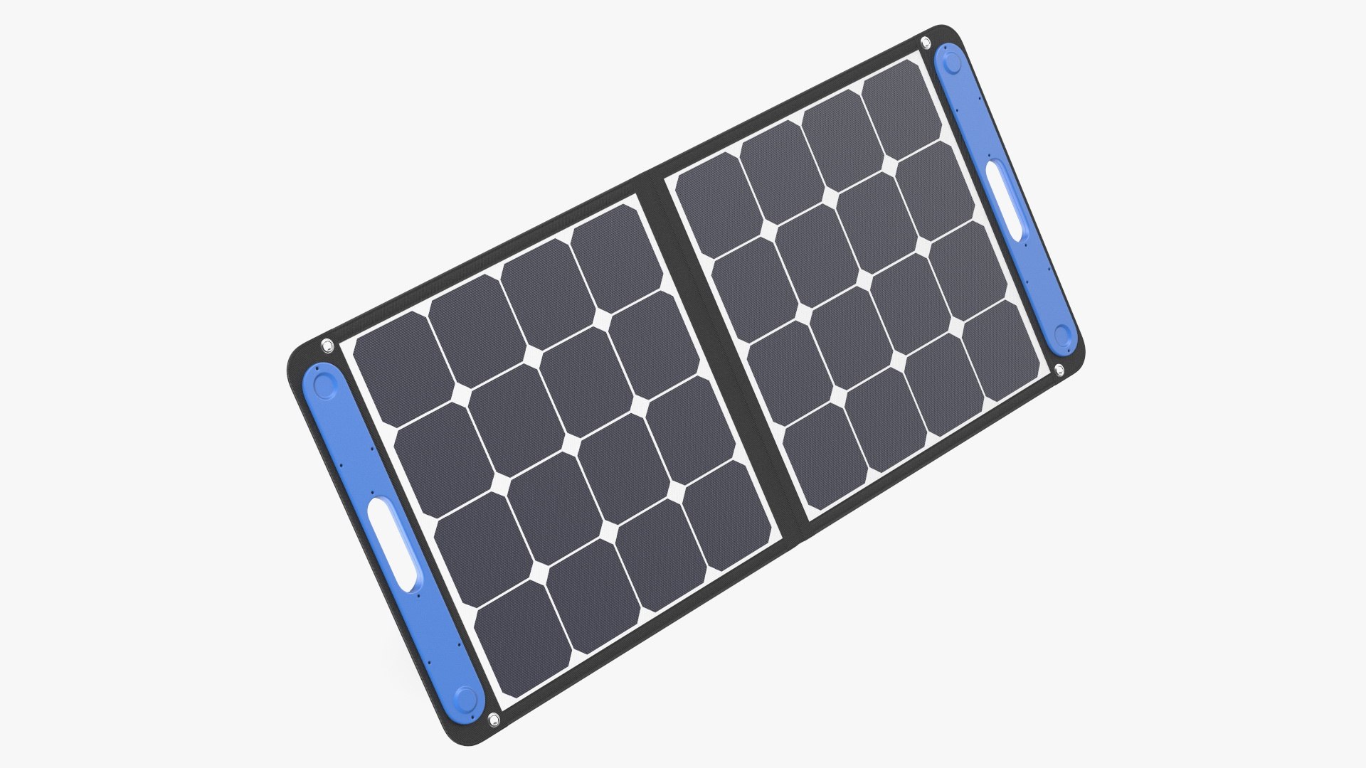 Foldable Portable Solar Panel 3D model preview