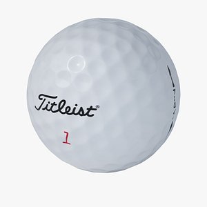 - titleist golf ball 3d mol