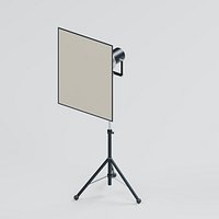 Rectangular Studio Softbox on Adjustable Stand