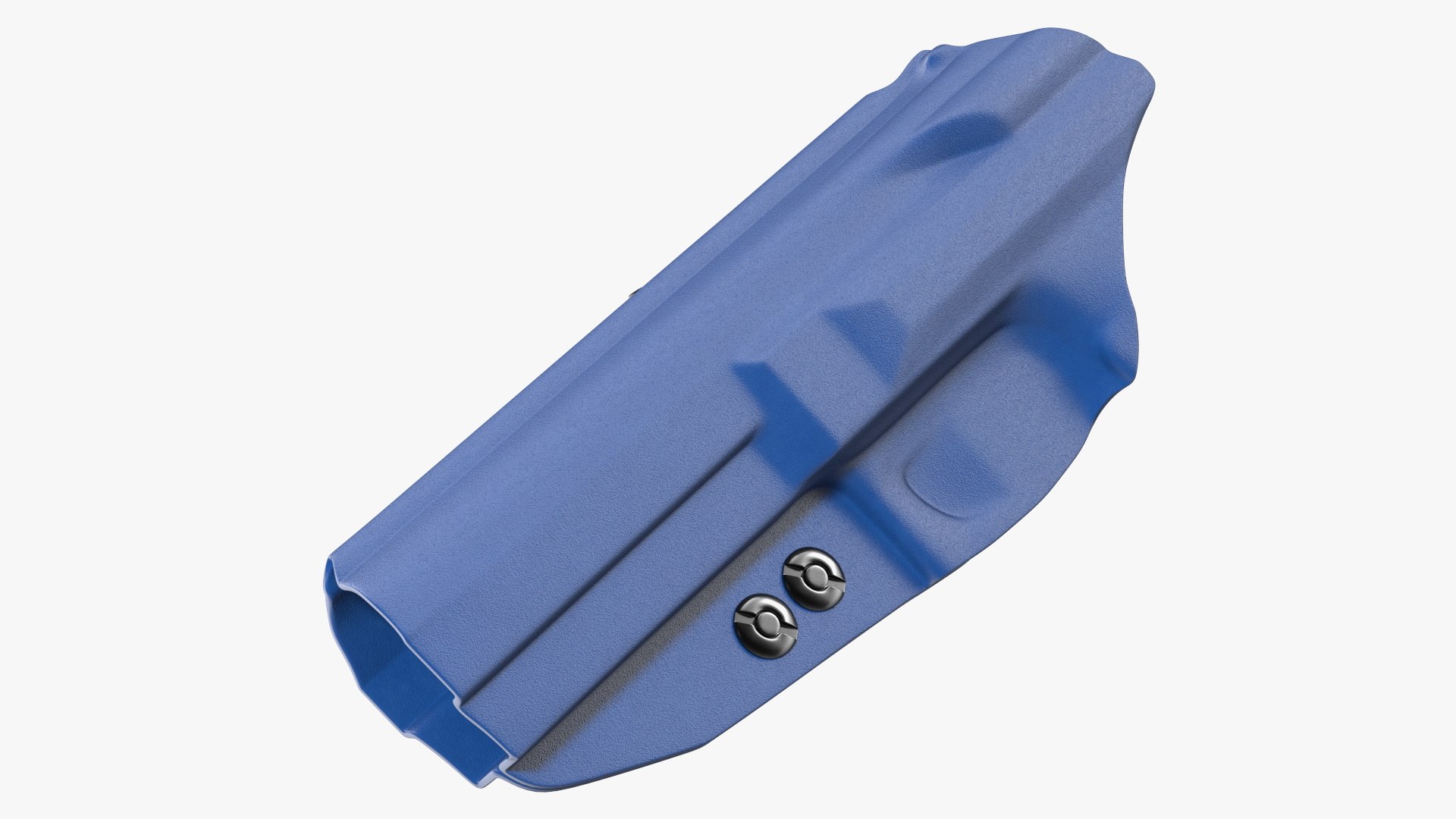 Holster Beretta Kydex Blue 3D model preview