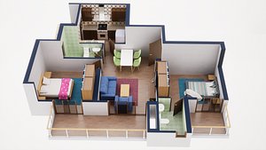 3D Floor Plan 38