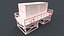 Ufficio container per bagnino da spiaggia all'aperto PBR