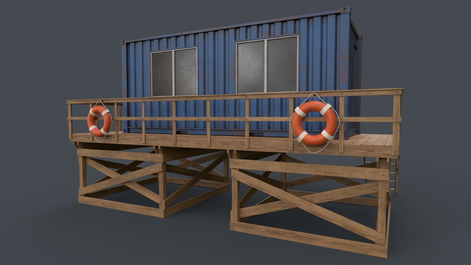 PBR Outdoor Beach Lifeguard Container Office 3D https://p.turbosquid.com/ts-thumb/E7/sK2rQk/9E/3.4/jpg/1689225196/1920x1080/fit_q87/3dd36236afa2857a7f19562e14a1c1b8dc5ec266/3.4.jpg