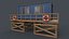 Ufficio container per bagnino da spiaggia all'aperto PBR