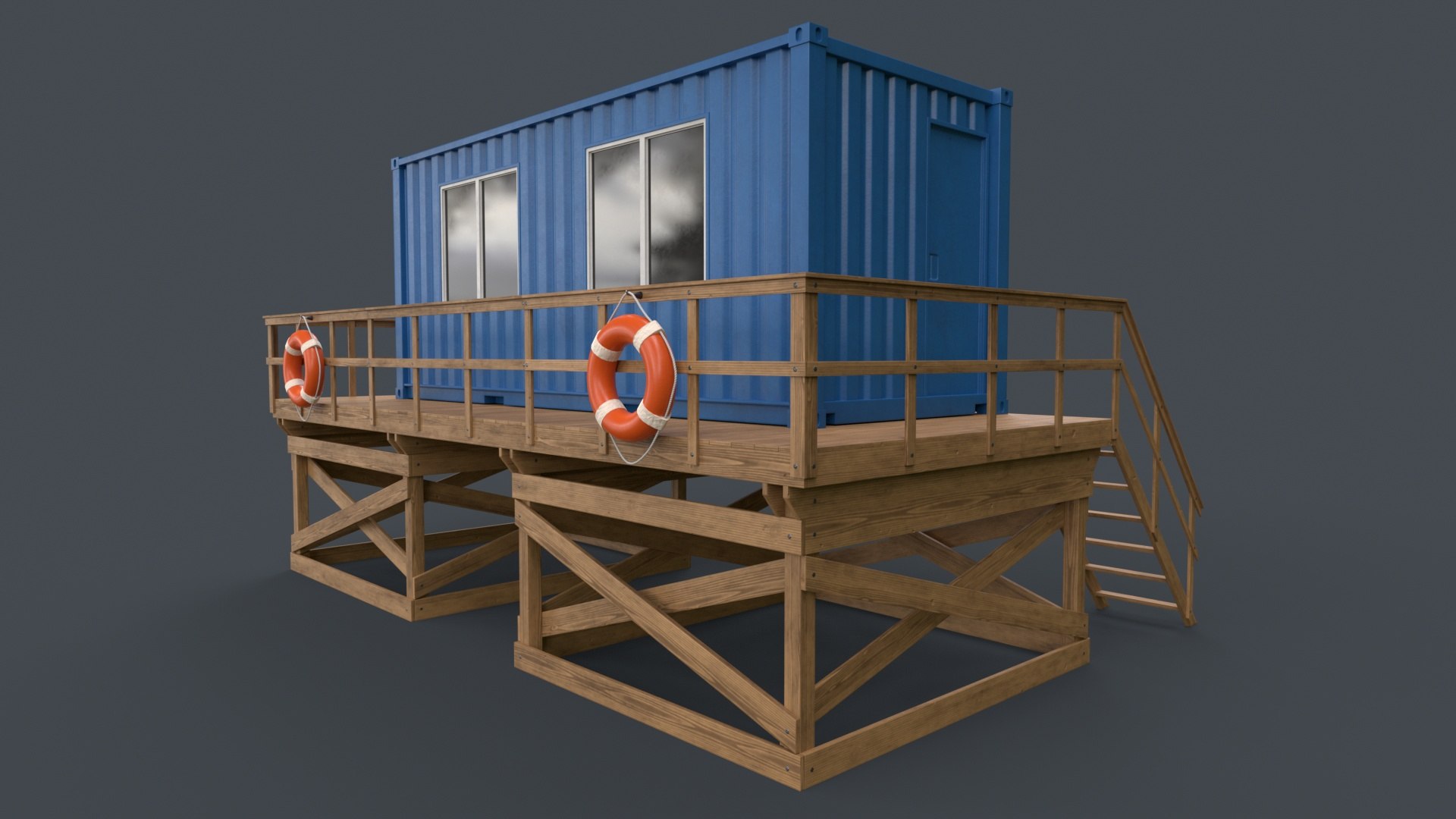 PBR Outdoor Beach Lifeguard Container Office 3D https://p.turbosquid.com/ts-thumb/E7/sK2rQk/Fz/2.2/jpg/1689225191/1920x1080/fit_q87/e3cb3f722edf1a8e6cd56b3f5987e8a9fc72b421/2.2.jpg