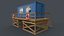 Ufficio container per bagnino da spiaggia all'aperto PBR